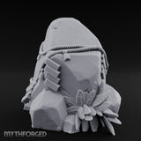 Rope-Bound Leaf-Cradled Sacred Standing Stone Altar gallery 9