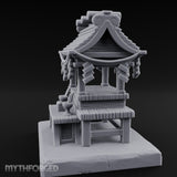 Rope-Draped Offering-Bowled Japanese Wayside Shrine gallery 7