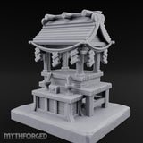 Rope-Draped Offering-Bowled Japanese Wayside Shrine gallery 8