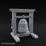 Rope-Hung Rivet-Studded Temple Bell Stand gallery 6