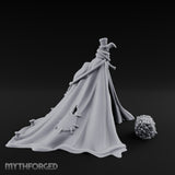 Rope-Knotted Firewood-Stocked Wilderness Tent Camp Miniature for Dungeons and Dragons, Pathfinder or other TTRPGs