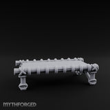 Rope-Lashed Cross-Braced Pirate Rope Bed Miniature for Dungeons and Dragons, Pathfinder or other TTRPGs