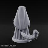 Rosary Clutching Tabaxi Cleric Miniature for Dungeons and Dragons, Pathfinder or other TTRPGs