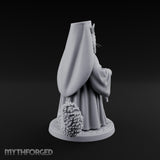 Rosary Clutching Tabaxi Cleric Miniature for Dungeons and Dragons, Pathfinder or other TTRPGs