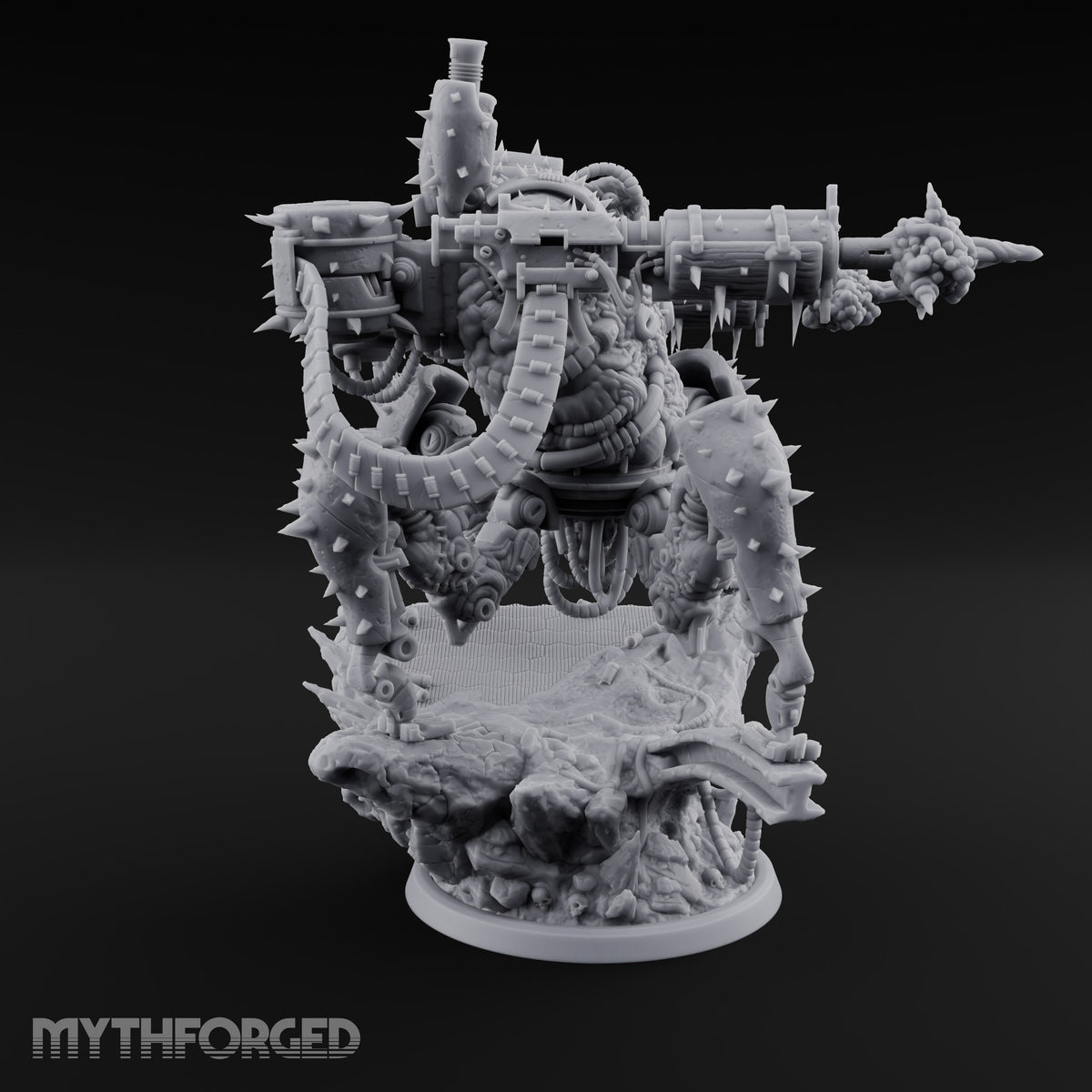 Lawn and Disorder Flesh Golem Mower Construct A — Weapons 1 · FX
