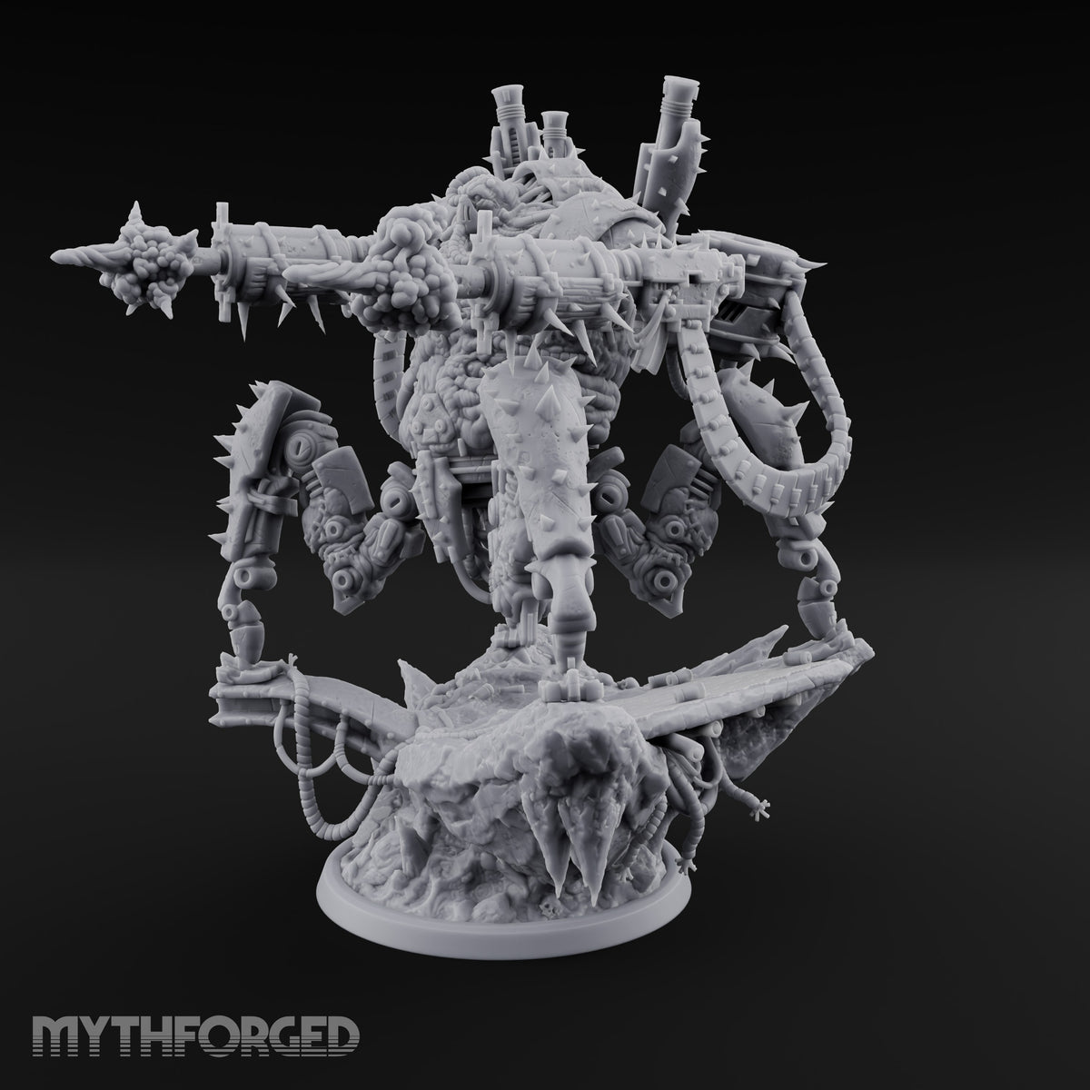 Lawn and Disorder Flesh Golem Mower Construct A — Weapons 1 · FX
