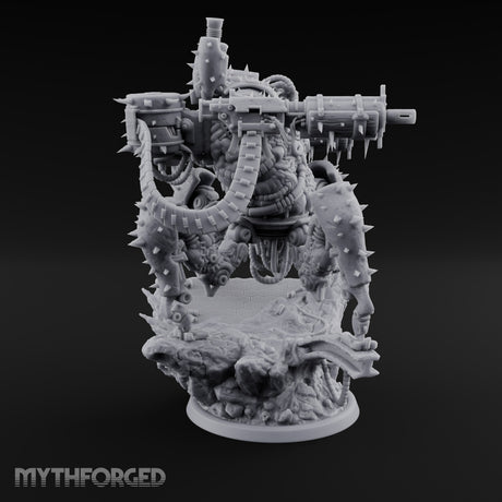 Lawn and Disorder Flesh Golem Mower Construct A — Weapons 1 · No FX