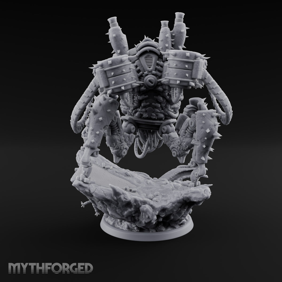 Lawn and Disorder Flesh Golem Mower Construct A — Weapons 1 · No FX