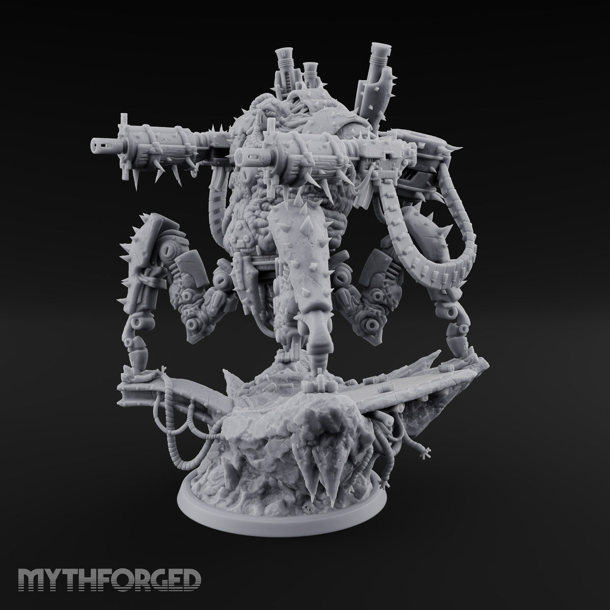 Lawn and Disorder Flesh Golem Mower Construct A — Weapons 1 · No FX
