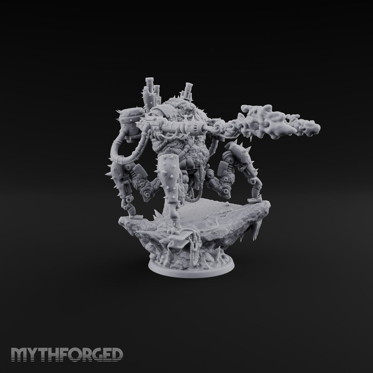 Lawn and Disorder Flesh Golem Mower Construct A — Weapons 2 · FX