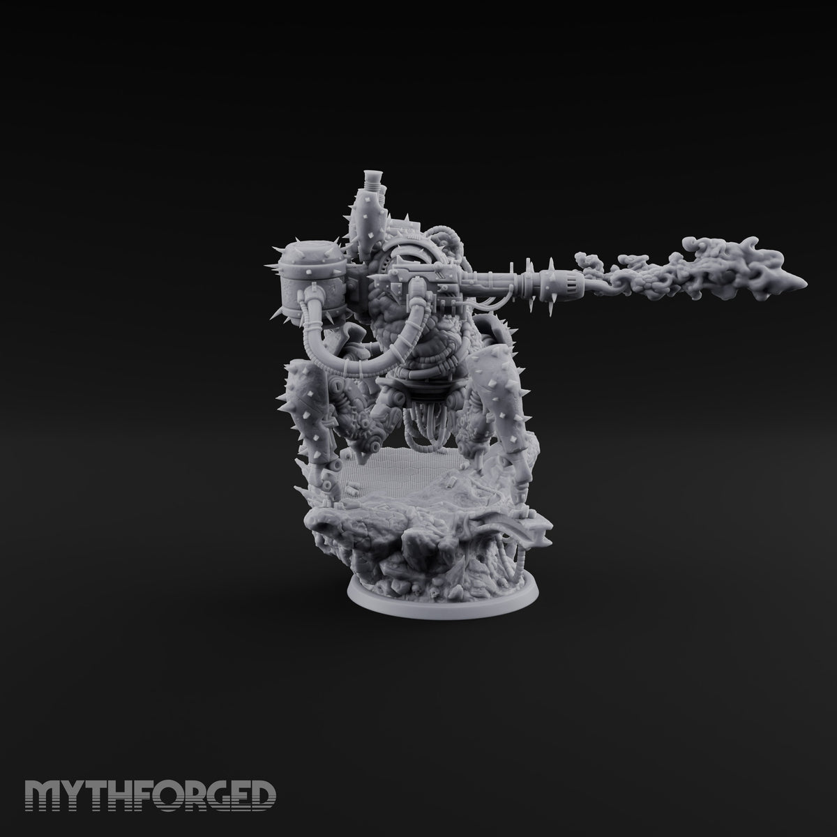 Lawn and Disorder Flesh Golem Mower Constructs — A · Weapons 2 · FX