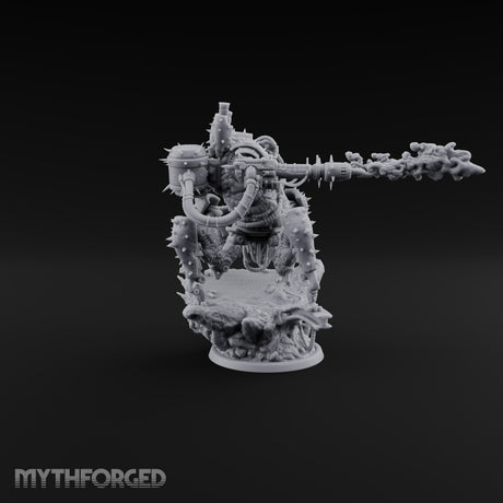 Lawn and Disorder Flesh Golem Mower Constructs — A · Weapons 2 · FX