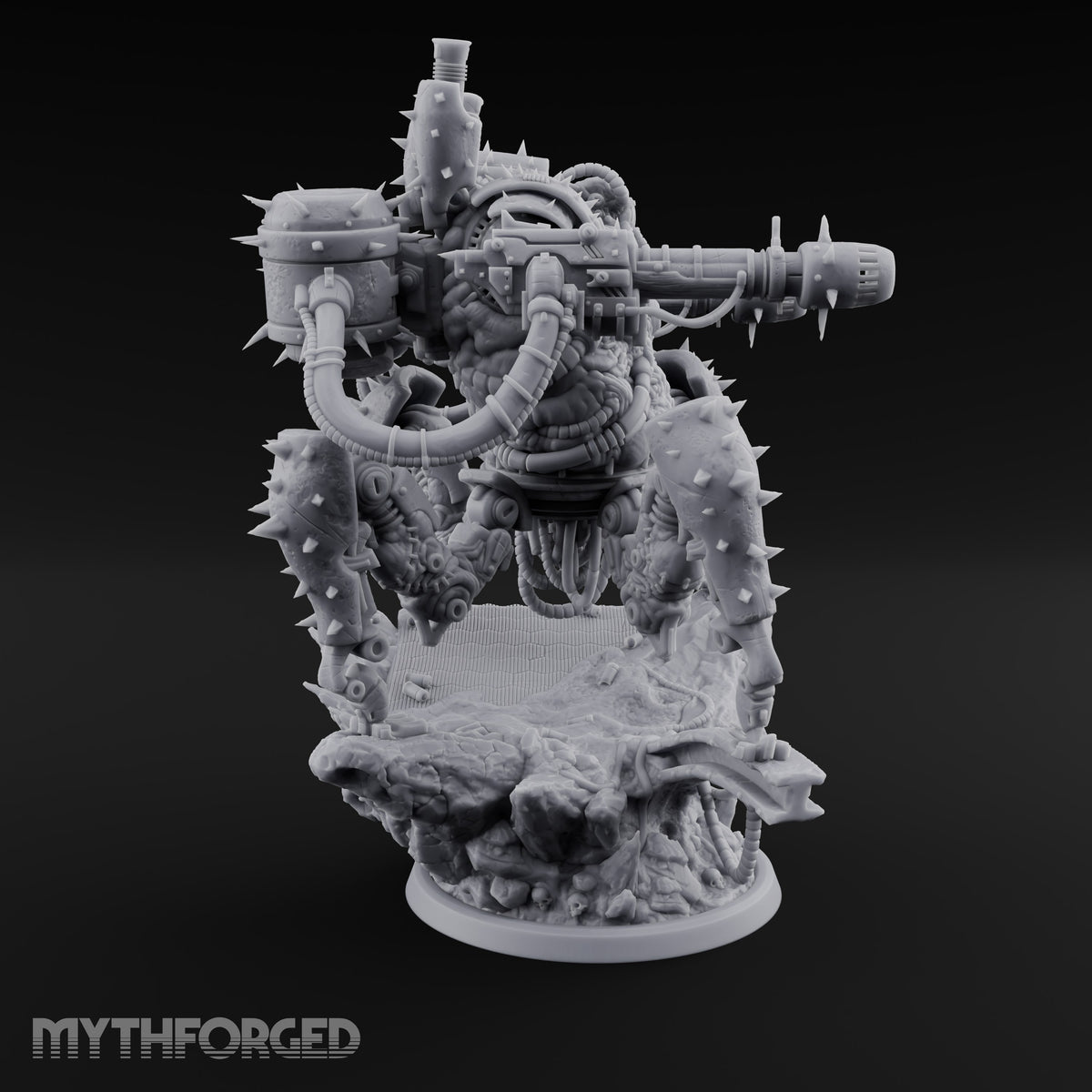 Lawn and Disorder Flesh Golem Mower Constructs — A · Weapons 2 · No FX