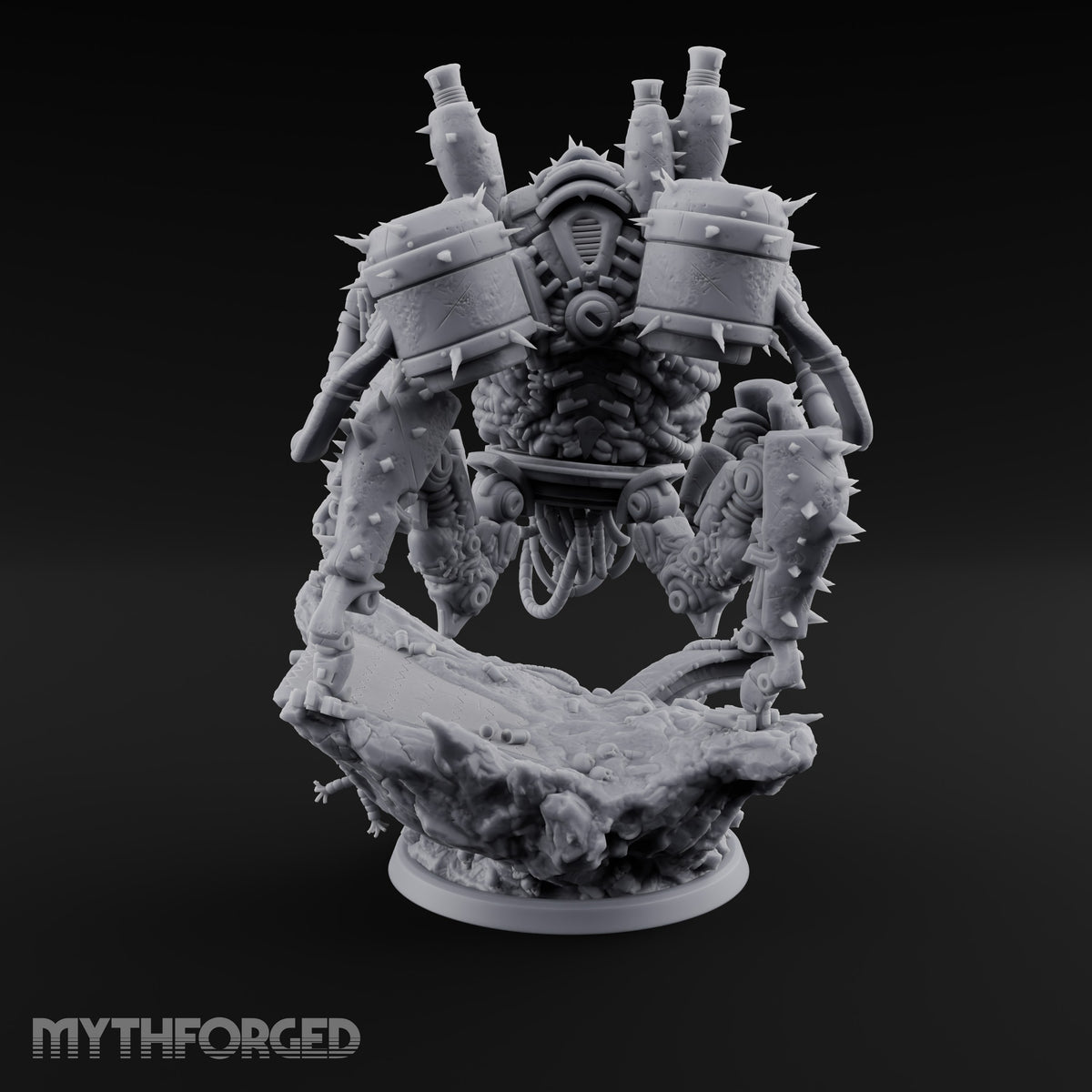 Lawn and Disorder Flesh Golem Mower Construct A — Weapons 2 · No FX