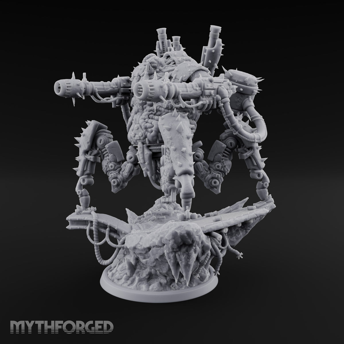 Lawn and Disorder Flesh Golem Mower Construct A — Weapons 2 · No FX