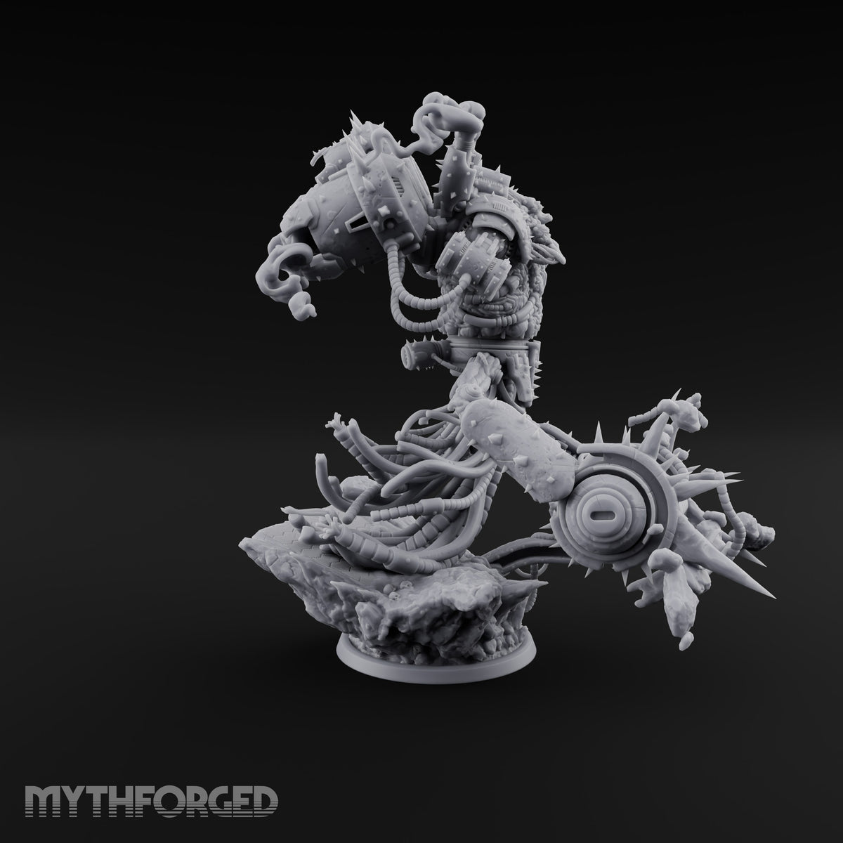 Lawn and Disorder Flesh Golem Mower Constructs — B · Weapons 1 · FX