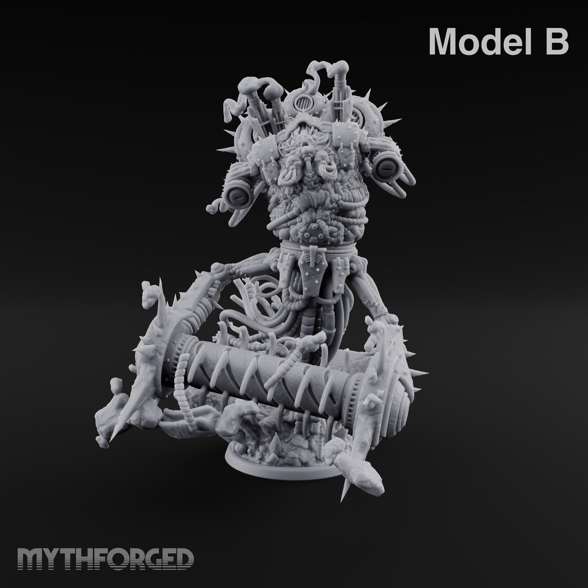 Lawn and Disorder Flesh Golem Mower Constructs — B · Weapons 1 · FX