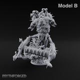 Lawn and Disorder Flesh Golem Mower Constructs — B · Weapons 1 · FX