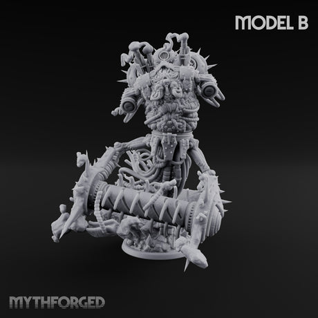 Lawn and Disorder Flesh Golem Mower Constructs — B · Weapons 1 · FX