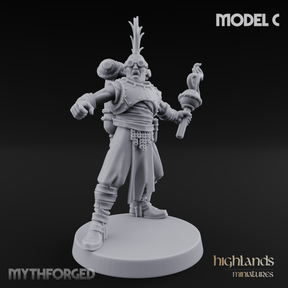 Enhanced Human Artificers C Miniature for Dungeons and Dragons, Pathfinder or other TTRPGs