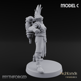 Enhanced Human Artificers Miniature for Dungeons and Dragons, Pathfinder or other TTRPGs