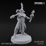 Enhanced Human Artificers C Miniature for Dungeons and Dragons, Pathfinder or other TTRPGs