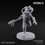 Enhanced Human Artificers D Miniature for Dungeons and Dragons, Pathfinder or other TTRPGs