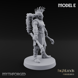 Enhanced Human Artificers E Miniature for Dungeons and Dragons, Pathfinder or other TTRPGs