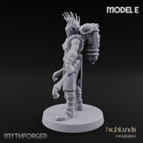 Enhanced Human Artificers E Miniature for Dungeons and Dragons, Pathfinder or other TTRPGs