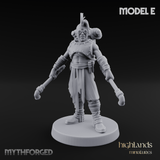 Enhanced Human Artificers E Miniature for Dungeons and Dragons, Pathfinder or other TTRPGs
