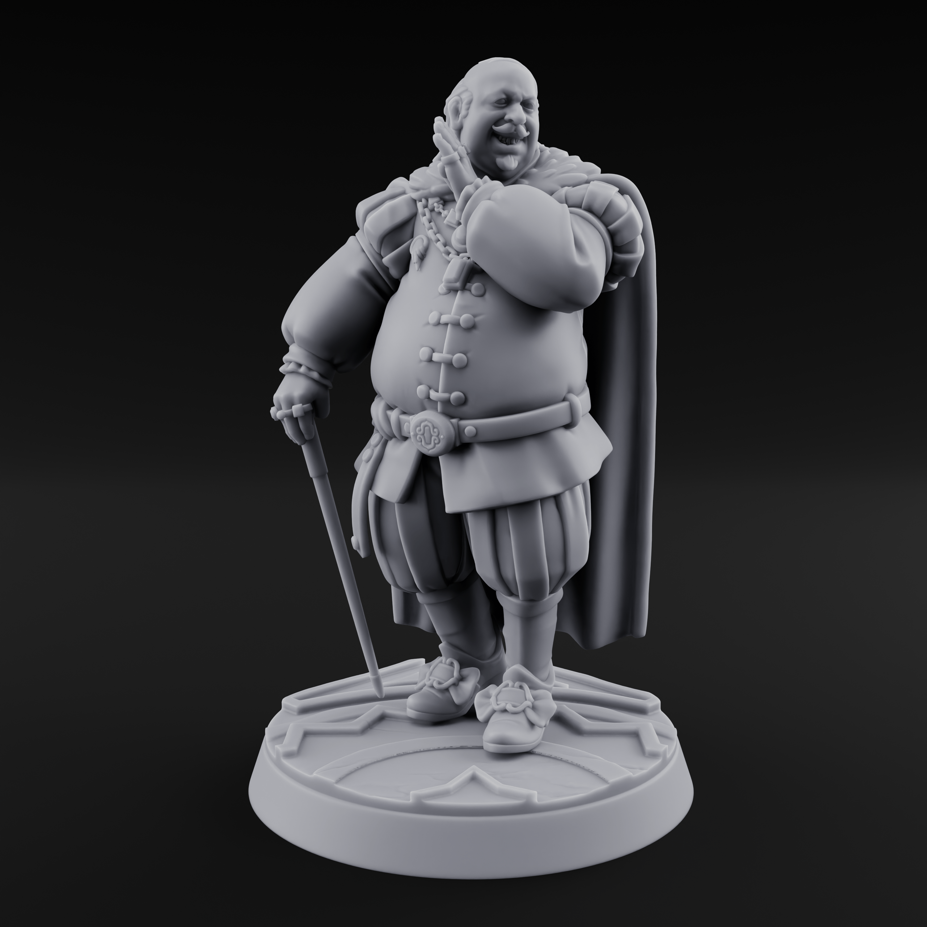 Belly Laughing Human Noble