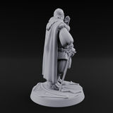 Belly Laughing Human Noble Miniature for Dungeons and Dragons, Pathfinder or other TTRPGs