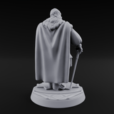 Belly Laughing Human Noble Miniature for Dungeons and Dragons, Pathfinder or other TTRPGs