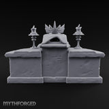 Crown Awaits a Head Ornate Stone Crown Display