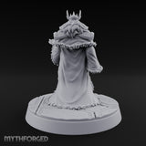 Crowns Heavy, Court Waiting Human King A