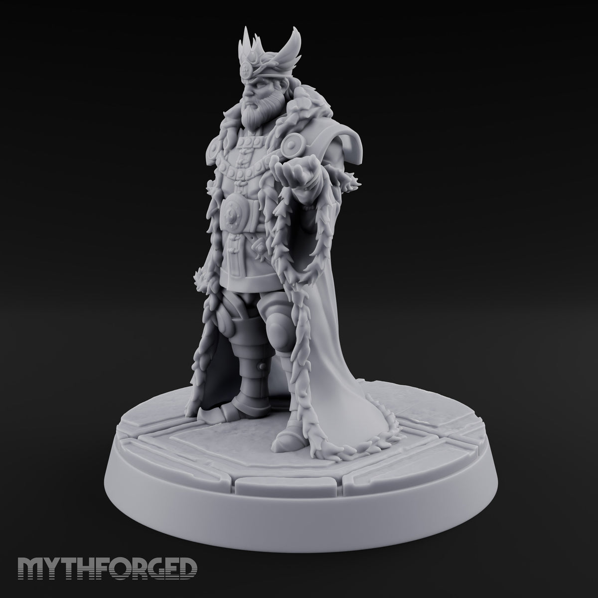 Crowns Heavy, Court Waiting Human King A