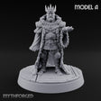 Crowns Heavy, Court Waiting Human King A