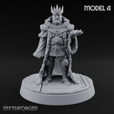 Crowns Heavy, Court Waiting Human King A