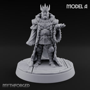 Crowns Heavy, Court Waiting Human King A