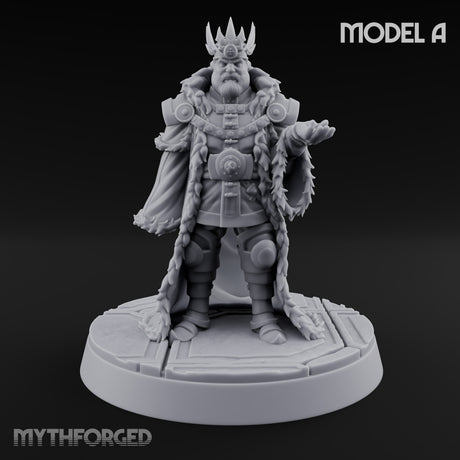 Crowns Heavy, Court Waiting Human King A