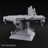 Two Crowns, One Parley Ornate Stone Map Table