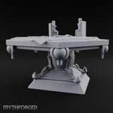 Two Crowns, One Parley Ornate Stone Map Table