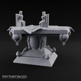 Two Crowns, One Parley Ornate Stone Map Table