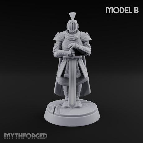 Helm Off, Helm On, Helm Down Human Royal Guards — B