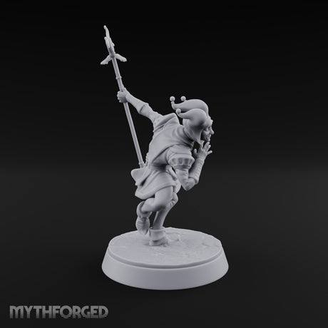 Mid-Pirouette, Mid-Punchline Human Jester