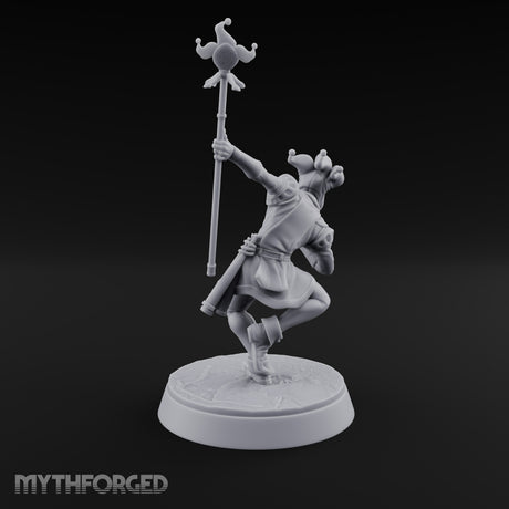 Mid-Pirouette, Mid-Punchline Human Jester