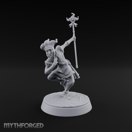 Mid-Pirouette, Mid-Punchline Human Jester