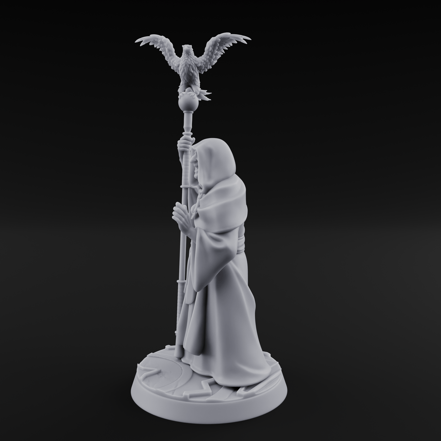 Holier Than Thou Human Priest A Miniature for Dungeons and Dragons, Pathfinder or other TTRPGs
