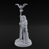 Holier Than Thou Human Priest A Miniature for Dungeons and Dragons, Pathfinder or other TTRPGs