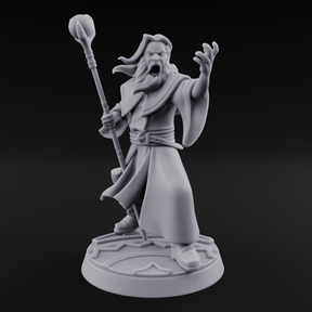 Holier Than Thou Human Priest C Miniature for Dungeons and Dragons, Pathfinder or other TTRPGs